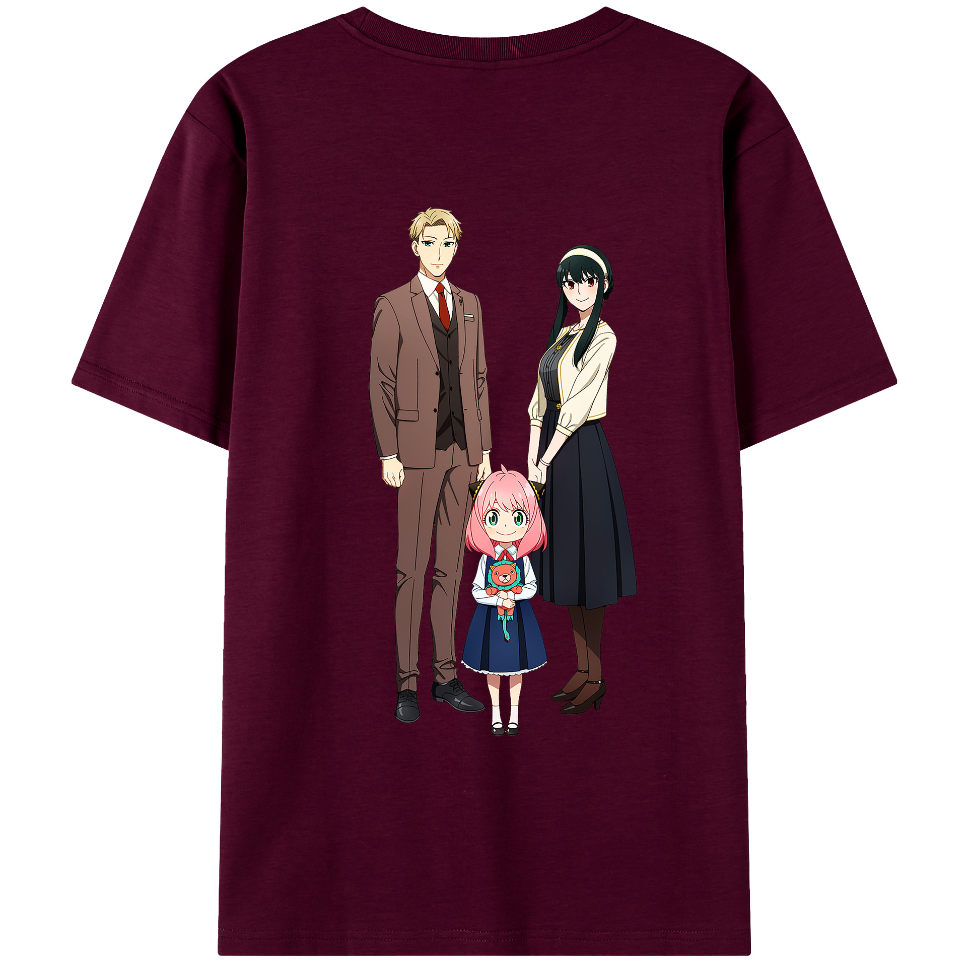 （画像用） SPY×FAMILY间谍家家酒 レディース半袖Tシャツ(バックプリント)